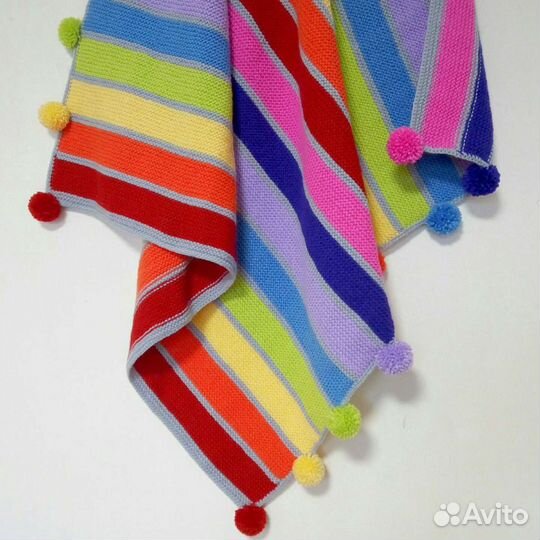 Плед ручной работы