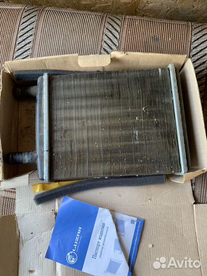 Радиатор отопителя газель