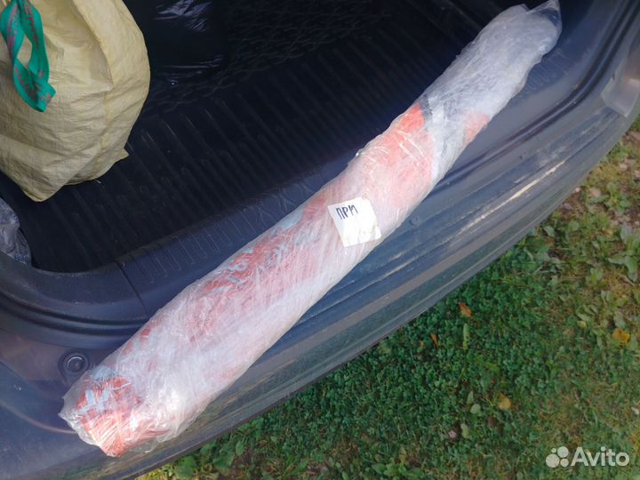 Накладка на задний бампер Веста