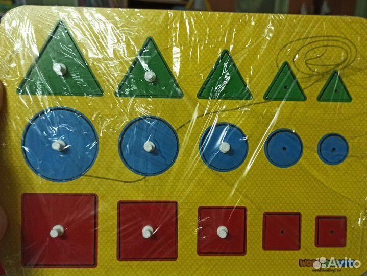 Рамка-вкладыш М. Монтессори 