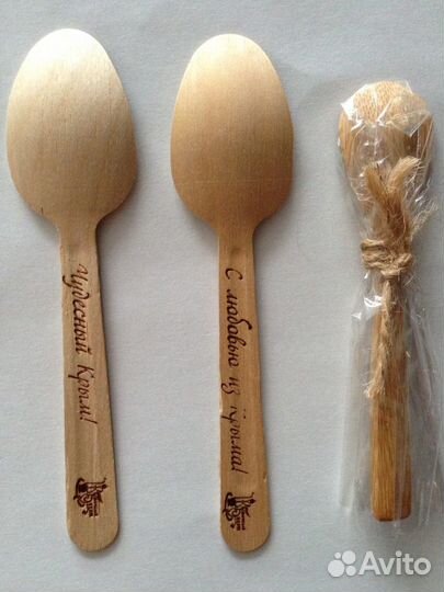 Деревянные ложки сувенир из Крыма Новые