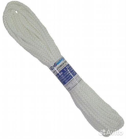 Шнур бытовой полипропилен 4 мм 10 м/уп