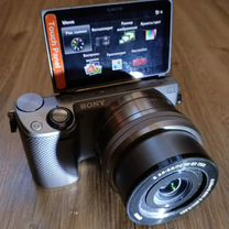 Фотоаппарат Sony NEX 5R + объектив + вспышка