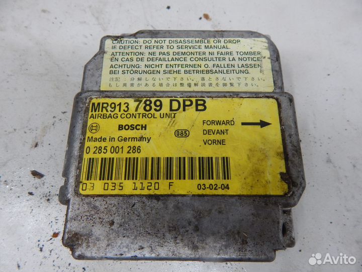 Блок управления Airbag Mitsubishi Carisma