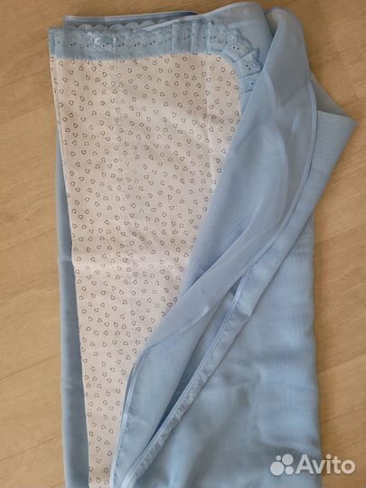 Бортики в кроватку сатин