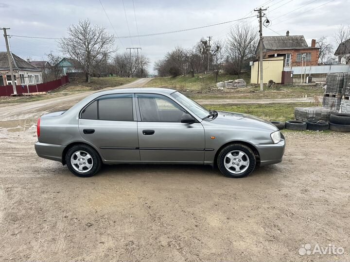 Hyundai Accent 1.5 МТ, 2003, 265 000 км