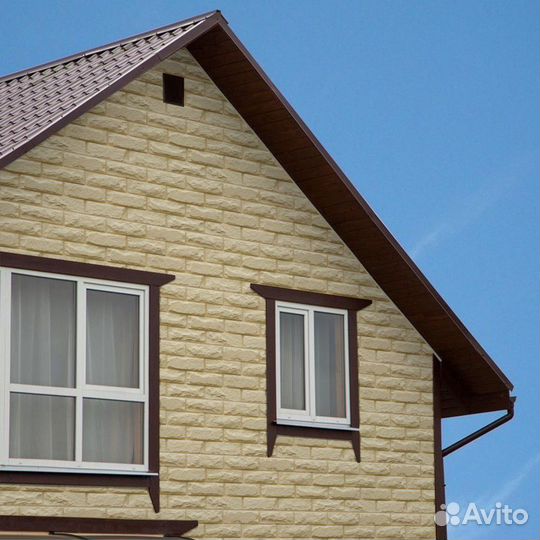 Фасадная панель грандлайн Колотый камень Стандарт