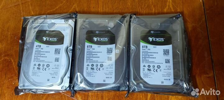 4тб,6тб,8тб Жёсткий диск Seagate Exos