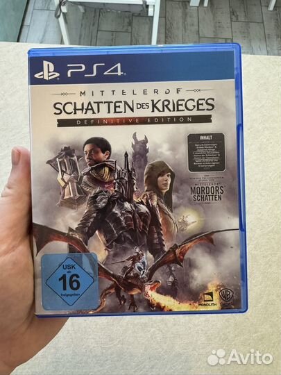 Средиземье: Тени войны на PS4 (definitive edition)