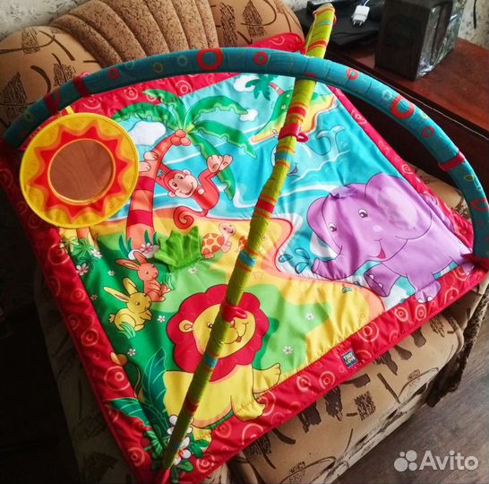 Развивающий коврик tiny love