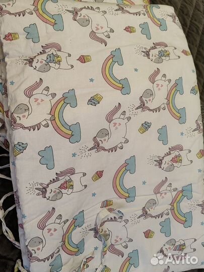 Бортики в детскую кроватку