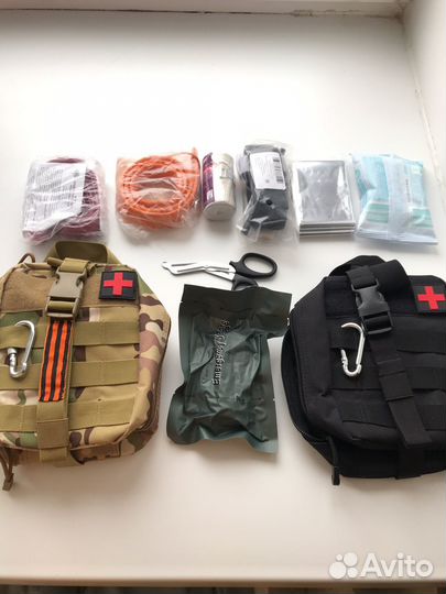 Аптечка тактическая в сборе и по отдельности сумка