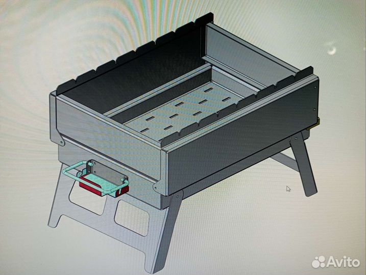 Мангал складной