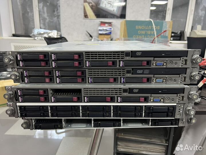 Сервер HP ProLiant DL360 G5