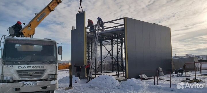 Сушильная камера для древесины - 80 куб.м загрузка