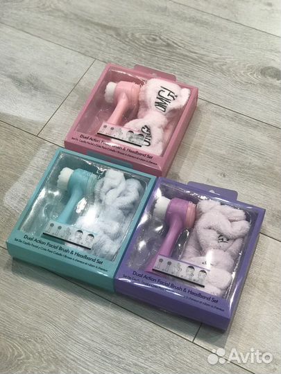 Набор для умывания: щеточка, повязка