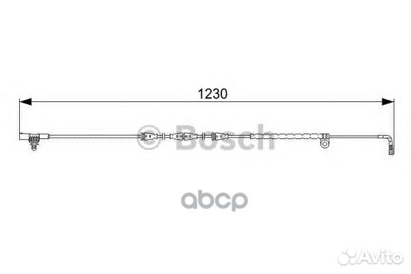 Датчик износа тормозных колодок 1987473022 Bosch