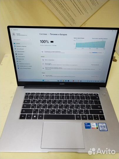 Ноутбук huawei MateBook D 15 BoD-WDH9/Core i5-1135