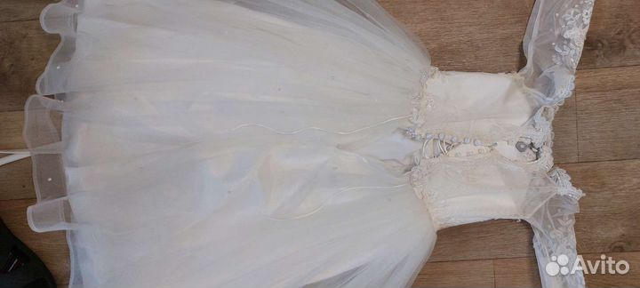 Нарядное платье для девочки 116 122 на выпускной