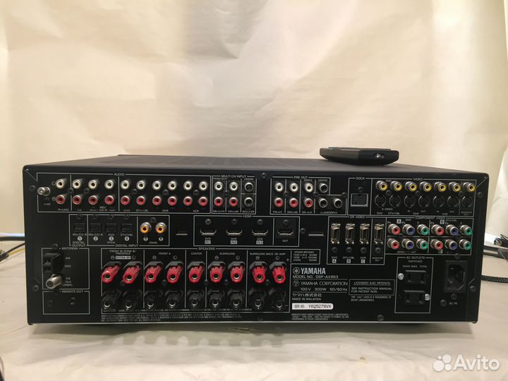 7+2 — канальный AV-ресивер yamaha DSP-AX863