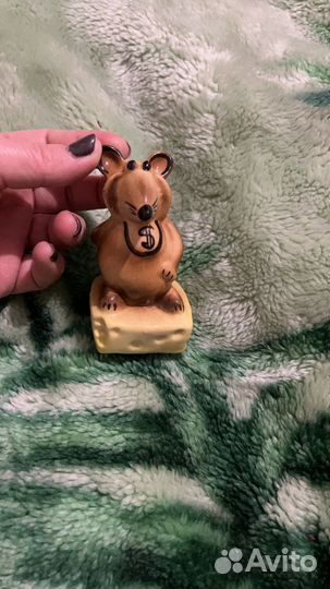 Мишка - танцующая девочка статуэтка