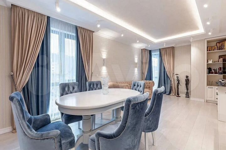 3-к. квартира, 90 м², 9/12 эт.