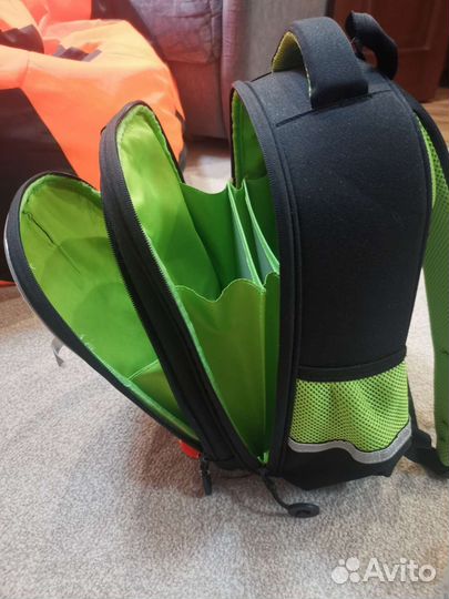 Рюкзак школьный для мальчика гризли