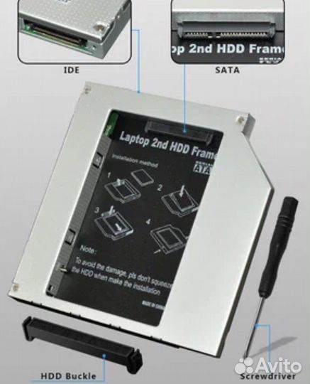 Переходник для ssd в привод DVD