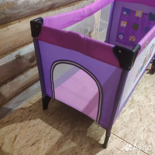 Детская кровать манеж