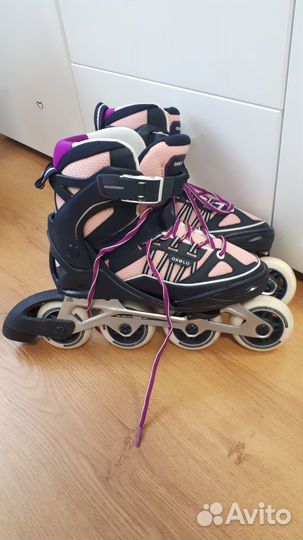 Роликовые коньки детские раздвижные