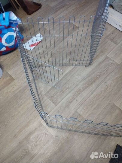 Вольер для собак 8 секций с дверцей