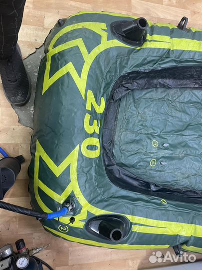 Л) Лодка надувная magnum pro 230