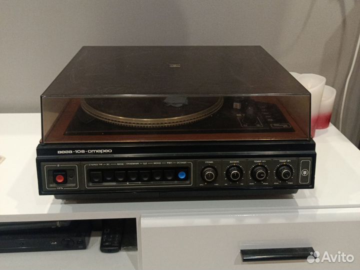 Проигрыватель винила вега108