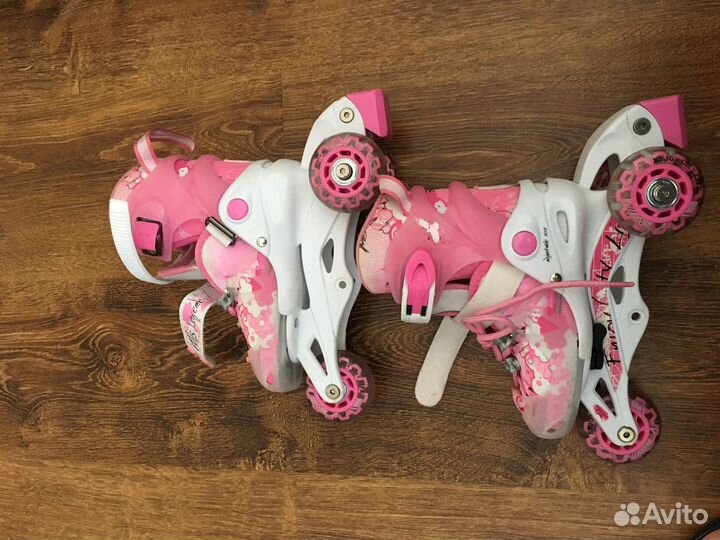 Ролики на девочку регулируемые