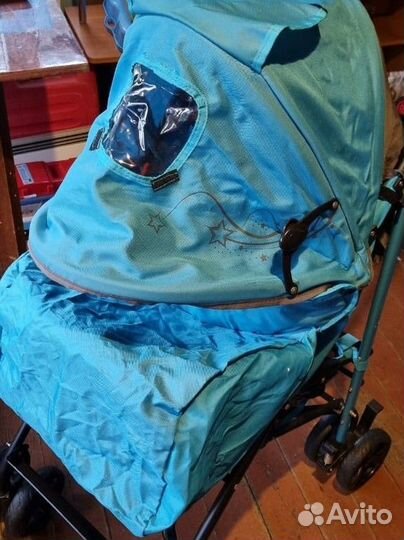 Прогулочная коляска трость бу
