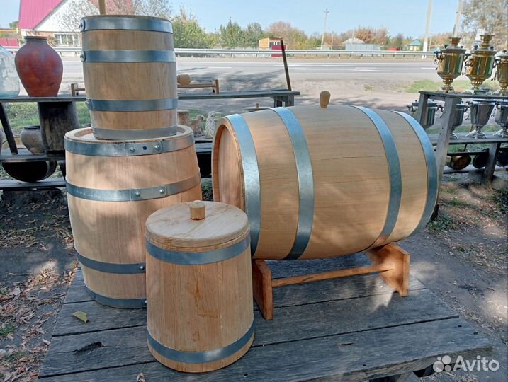 Бочки дубовые