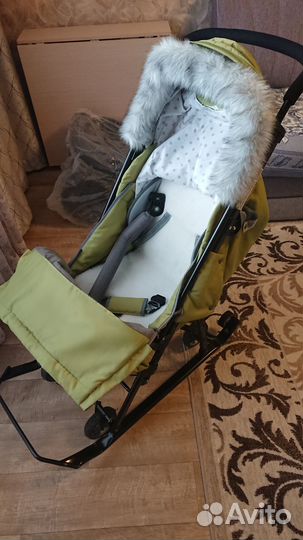 Санки коляска Ника 7-5 SK