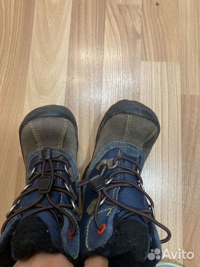 Сапоги зимние ecco детские 23