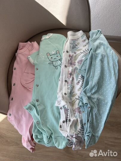Детские вещи пакетом на девочку 56- 62