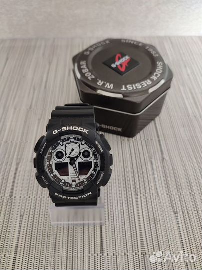 Часы Casio G-Shock GA-100BW 100% оригинал