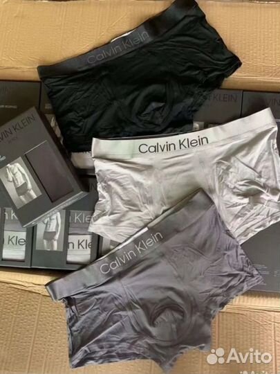 Трусы мужские боксеры calvin klein