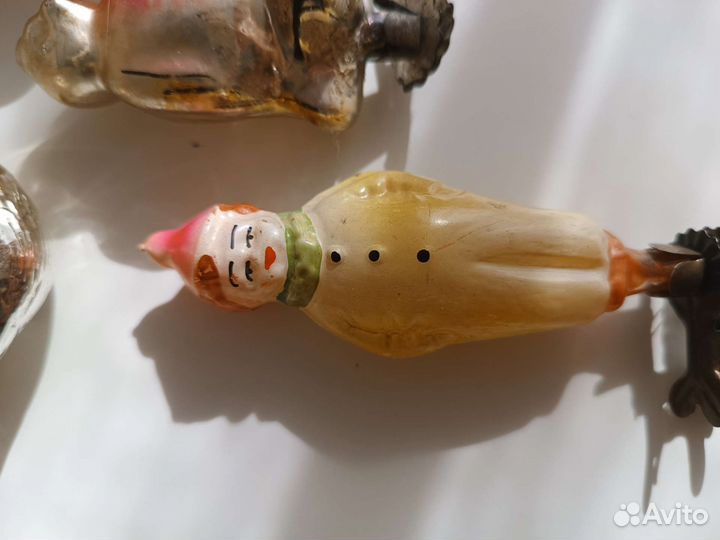Елочные игрушки СССР на прищепке