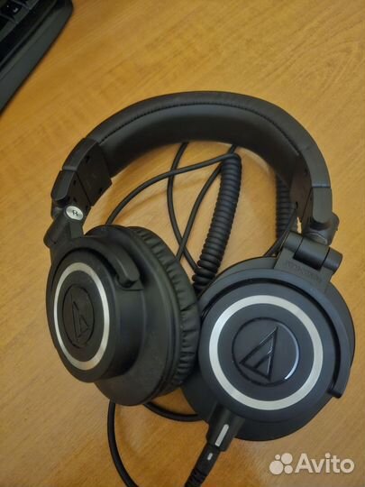 Наушники audio technica ath m50x