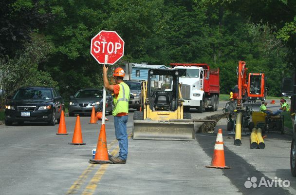 Дорожный рабочий вахта