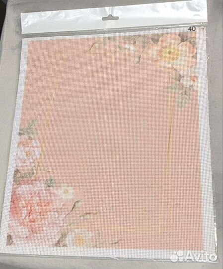 Канва для вышивания с нанесенным рисунком