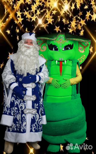 Дед Мороз и Снегурочка