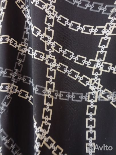 Платье шифон чёрное 44, 46