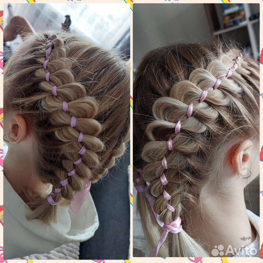 Плетение косичек