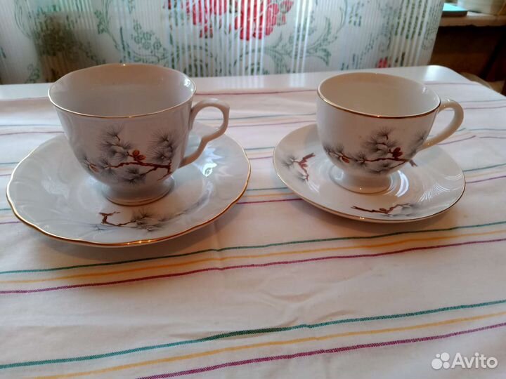 Кофейные и чайные чашки