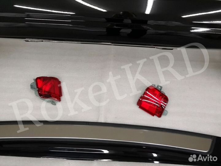 Бампер задний Toyota Land Cruiser 200 2016+